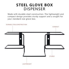 Versatile Wall Mounted Glove Holder – Includes 2 Holders and Accessories