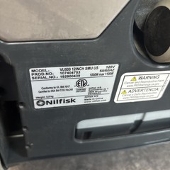 Nilfisk Advance VU500 12″ Upright Commercial Industrial Vacuum Works PLEASE READ