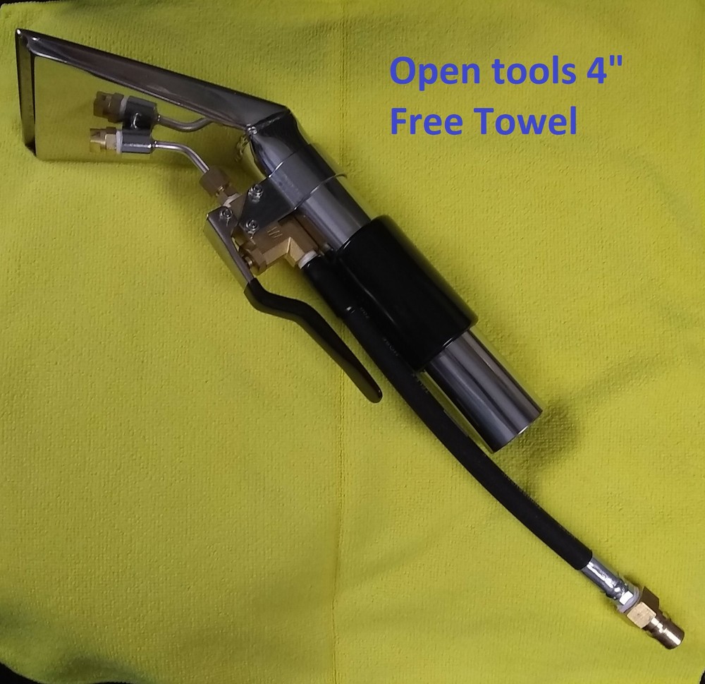 Free Towel + Detail Upholstery Tool Open Wand 4″wide detailing carpet clean USA