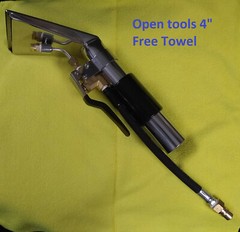 Free Towel + Detail Upholstery Tool Open Wand 4″wide detailing carpet clean USA