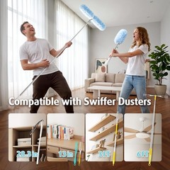 6 ft Extendable 6 Handle + 20 Pcs, 20 Count+ 1 Extended