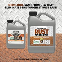 Heavy Duty Rust Remover Soak Bath Quart Metal Tool Car Bike Grill Bolt