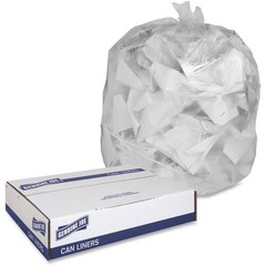 Genuine Joe GJO70010 Economy Can Liner 10 Gal 24″x23″ 0.20 Mil