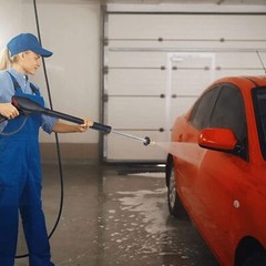 4000PSI High Pressure Car Power Washer Gun Spray Wand Lance Nozzle and 30ft Hose