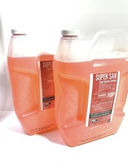 2-Gallons Super San SnapPac Food Service Sanitizer Restaurant Kitchen Cleaner