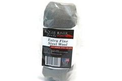 Super Fine Steel Wool 4oz Skein – by Rogue River Tools. 4/0 (0000) Grade, Polish