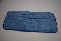 Uline S-20083 Heavy Duty Microfiber Wet Mop Pad 18″ Replacement 3 Pack