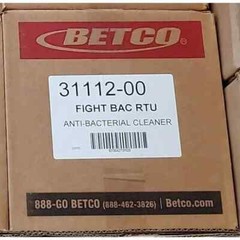 Betco 3111200 Fight-Bac RTU Disinfectant Cleaner Clear 32oz Bottle 1 Pack