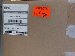 Brady SPC BSC20 Basic Universal Socks 3″ Dia x 42″ L Case of 19 OPEN BOX