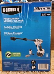 New HART HGPC011 Pressurized Vehicle Cleaner 20 Volt Battery Not Included