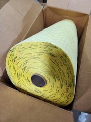 SPC Brady #CH30DP Sorbent Roll 30″ x 150 Ft Harsh Chemicals 40 Gal YELLOW Hi-Vis