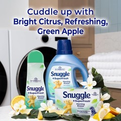 Snuggle SuperFresh In Wash Scent Booster, 21 1 Count (Pack of 4), Super Fresh