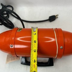 Metro Magic Air Inflator Deflator 110 IDA Orange Black Utility Fan Corded 120V