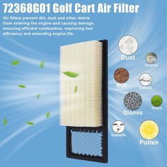 72368G01 Golf Cart Air Filter Compatible with EZGO Medalist TXT
