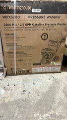 Westinghouse WPX3200 Wheel-Mounted Pressure Washer 3200 PSI 2.5 GPM 25ft Hose