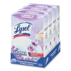 LYSOL Brand 89060CT Click Gel AUTO Toilet Bowl Cleaner – LVNDR (24/Carton) New