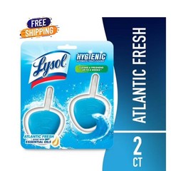 LYSOL Brand Hygienic Automatic Toilet Bowl Cleaner, Atlantic Fresh, Free Ship