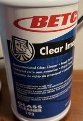 Lot Of 2 32 Fl.Oz Glass Cleaner Betco Deep Blue RTU Nonammoniated And Spartan