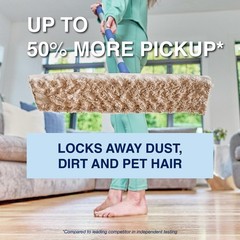 Bona Sweeping Pads for Multi-Surface Floors – 24 1 Count (Pack of 24), White