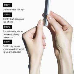 Deborah Lippmann Nail File – Buffer with 1 Count (Pack of 1), Multicolor