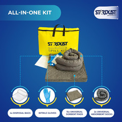 Universal Spill Kit – OSHA Compliant Solution for Vehicles, Industrial, & Restau