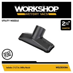 WORKSHOP Wet/Dry Vacs Shop Vacuum Accessories WS25009A Utility Nozzle Attachm…