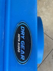 Dry Gear XL500 Air Scrubber, HEPA 500 – Used Good Condition