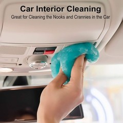 Car Cleaning Gel, 2 Pack Reusable Putty for Auto Detailin Color: Orange(2Pack)
