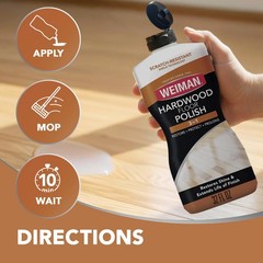 Weiman Wood Floor Polish and Restorer 32 Oz 3PC Bundle – 32 Fl (Pack of 3)