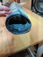 Skirt, Rubber, .12, 10.66-Wide 43.00-Long, 10 Tennant 4045576