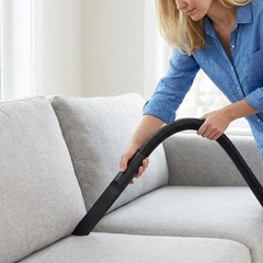 Vacuum Crevice Tool Kit – Rotating Nozzle for Small, Black
