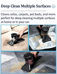 Sub Surface Carpet Extraction Vacuum Attachments for 3.2mm, 3.5mm, Black