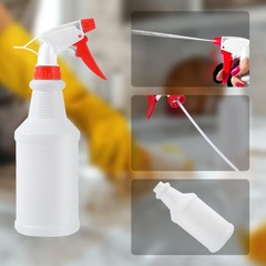YaCCHLuu 2 Pack 16 Oz Spray Bottles,Adjustable Empty Bottle for clear