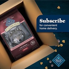 Blue Buffalo Wilderness Natural High-Protein Dry Food For Adult Dogs Salmon