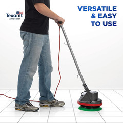 Commercial Orbiter Hard Floor Cleaner Machine, Multi-Purpose Floor Cleaning, Ran