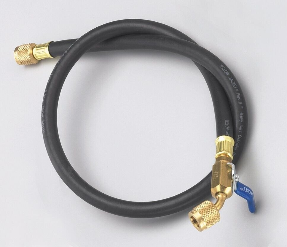 Yellow Jacket 15060 HCA-60 Plus II 1/4″ Heavy Duty Angle Charging Hose,