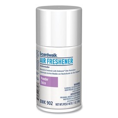 Boardwalk 902 12-Pc. 5.3 oz. Aerosol Air Freshener Refills – Powder Mist New
