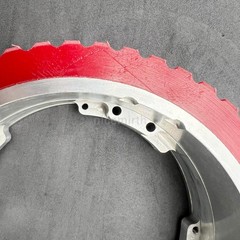 391259 Front Wheel for Tennant B10 EZ 6100 7080 7100 T7 Rider Sweeper Scrubber