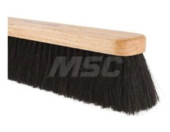 PRO-SOURCE 24″ Wide Horsehair Push Broom 3″ Bristle Length, Handle Not Incl