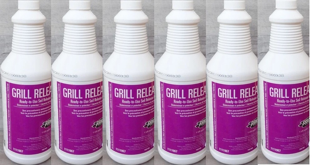 Kay Grill Release Ready To Use Soil Release & Shield 1 Quart 1111967 lot of 6