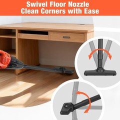 Valuemax Cordless Handheld Vacuum Portable Vacuum Cleaner Dry/Wet Suction 20V