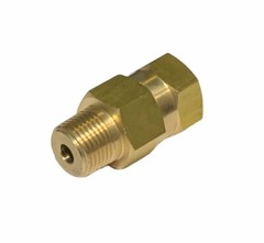 Brass 3/8″ NPT Size Pressure Washer In Line “Live” Hose Swivel Coupler 3600 PSI