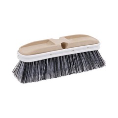 Boardwalk® Polystyrene Vehicle Brush w/Vinyl Bumper, 2 1/2 Bristles, 10 Brush