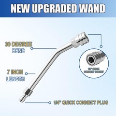 M MINGLE High Pressure Washer Gun, Extension Wands and 30 Degree 64 Inch