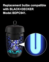 Dichroma 7W Replacement Bulb Compatible with Black and Decker Model White