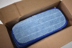 Lot of 12 Golden Star 11″ Blue Microfiber Mop heads Heavy Duty Wet AMM11HDBW