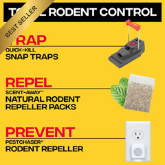 6 Pack Victor M123SSR Quick-Kill Easy Set Reusable Mouse Traps Pest Control