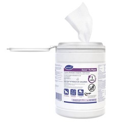 Case of 12 RTU Diversey Oxivir TB Disinfectant Wipes 160 Ct Canister Unscented