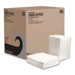 Boardwalk 1616NAPW 1-Ply 16″ x 16″ Dinner Napkin – White (250/PK, 12 PK/CT) New