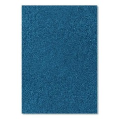 Americo Cleaner Pad, 14 x 20, Blue, 10/Carton